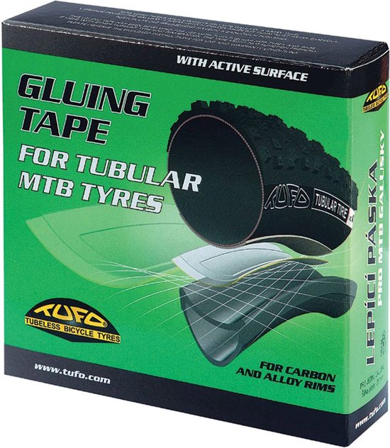 Tufo dubbelzijdige tape voor tube MTB 25mm/29