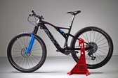 R-Bike Support à vélo R24 | Norme d'affichage pour vélo de route VTT | R- Tech MX | Béquille de stationnement facilement réglable | Support de montage VTT Rouge