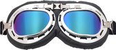 Steampunk bril - piloten bril - piloten goggles - verkleed bril - motorbril