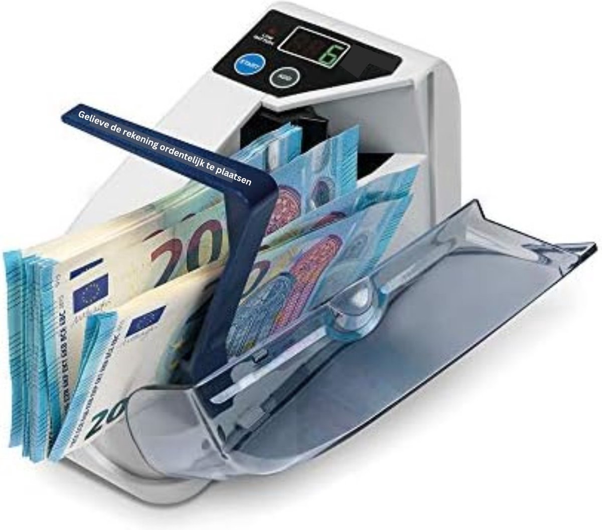 Biljettelmachine - Geld machine teller - Geld Tel Machine - Wit - Merkloos
