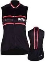 ONDA Fietsshirt mouwloos dames Zwart Rood Wit - Pro Douro - XL