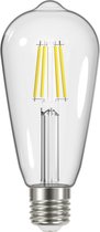 Prolight - Lampe LED classe énergétique A - filament - transparent - E27 Edison - 2,2W - 470 lumen