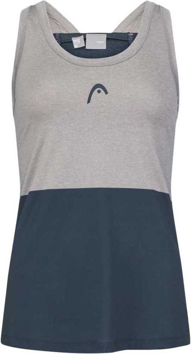Head Racket Padel Tech Mouwloos T-shirt Blauw,Grijs L Vrouw