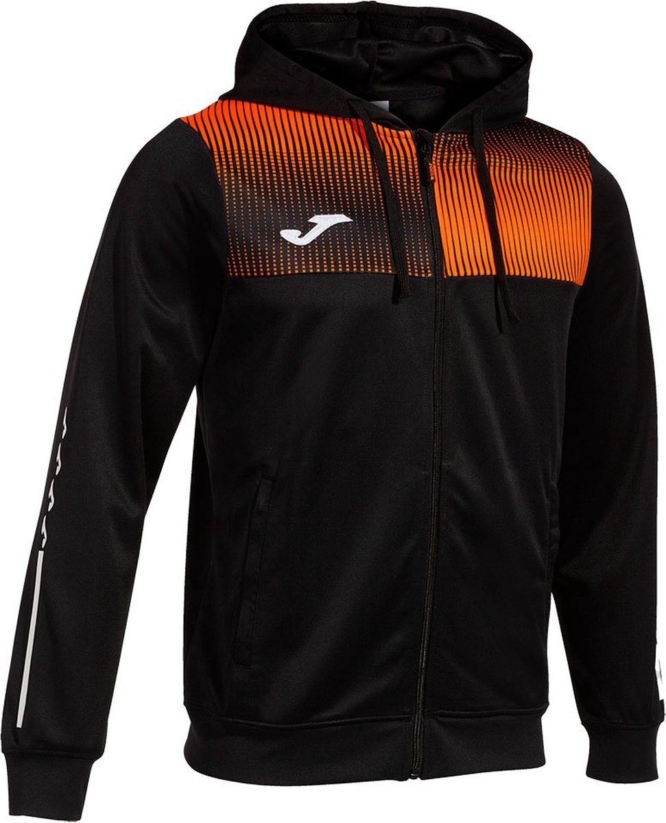 Joma Eco Supernova Sweatshirt Met Rits Zwart 12-14 Years Jongen