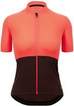 Santini Colore Riga Korte Mouwen Fietsshirt Oranje S Vrouw