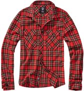 Brandit - Checked Overhemd - 7XL - Rood