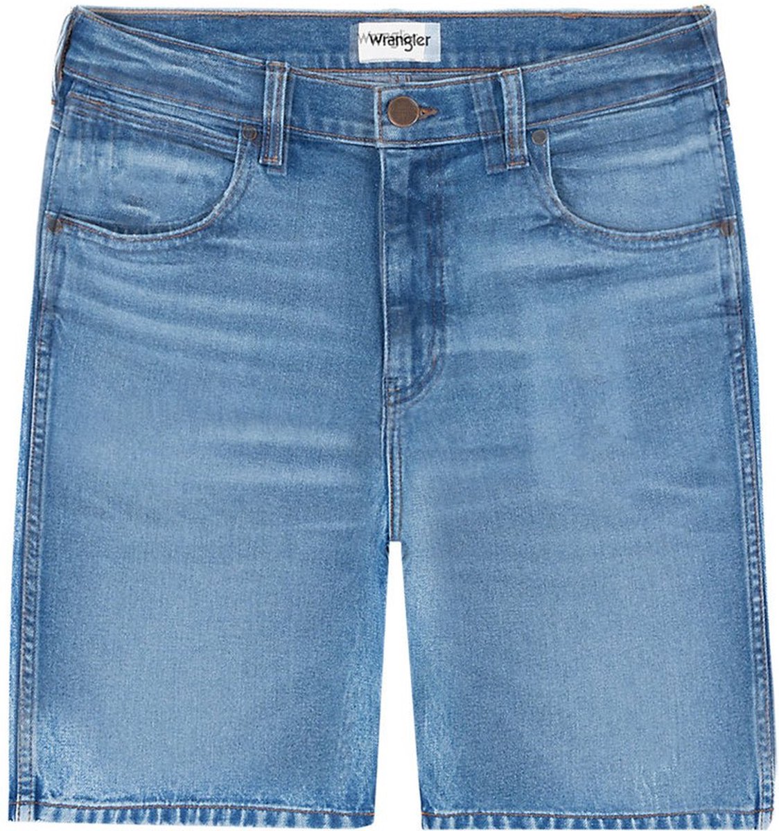 Wrangler Frontier Relaxed Fit Korte Jeans 32 Man Be Cool