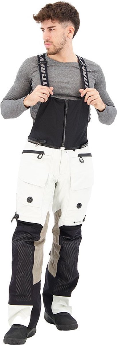 REV'IT! Dominator 3 GTX Silver Black Motorcycle Pants - Maat M - Broek – foto 6