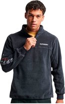 Superdry Sportswear Logo Fleece Halve Rits Sweater Blauw 3XL Man
