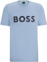 Boss 1 10256045 T-shirt Met Korte Mouwen Blauw M Man