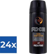 Axe Deodorant Dark Temptation 150ml - Voordeelverpakking 24 stuks
