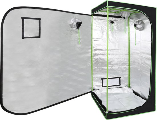 Kweektent - Growbox 80x80x180 - Kweekkast binnen - Waterdicht