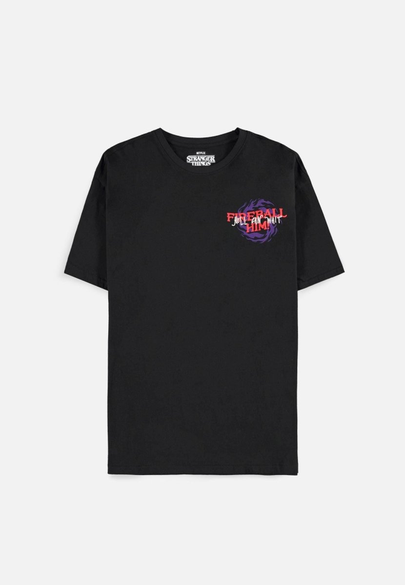 Stranger Things - Hellfire Club Heren T-shirt - 2XL - Zwart
