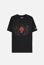 World Of Warcraft - Azeroth Horde Heren T-shirt - S - Zwart
