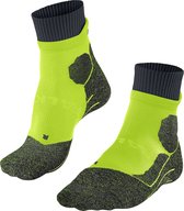 FALKE RU Trail Course à pied chaussettes de sport stabilisantes anti-transpiration respirantes à séchage rapide hommes vert - Taille 46-48