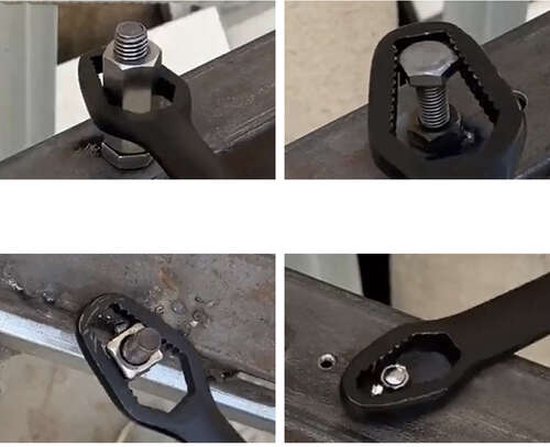 QUARKZMAN 2 stuks superdunne dubbele steeksleutels, 11 mm, metrische