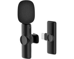 One by One draadloze lavalier reversmicrofoon voor Android-telefoon en computer met USB-C / Type-C-ontvanger