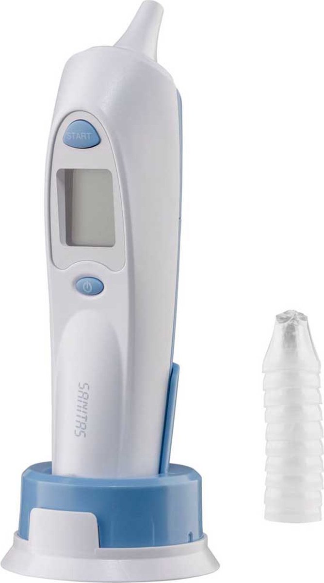 Sanitas SFT 53 Thermometer | bol - Infrarood Digitale koortsthermometer -... lichaam 