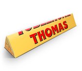 Barre de chocolat Toblerone personnalisée avec naam - 360 grammes de chocolat - Cadeau chocolat - Texte et photo de taille cadeau