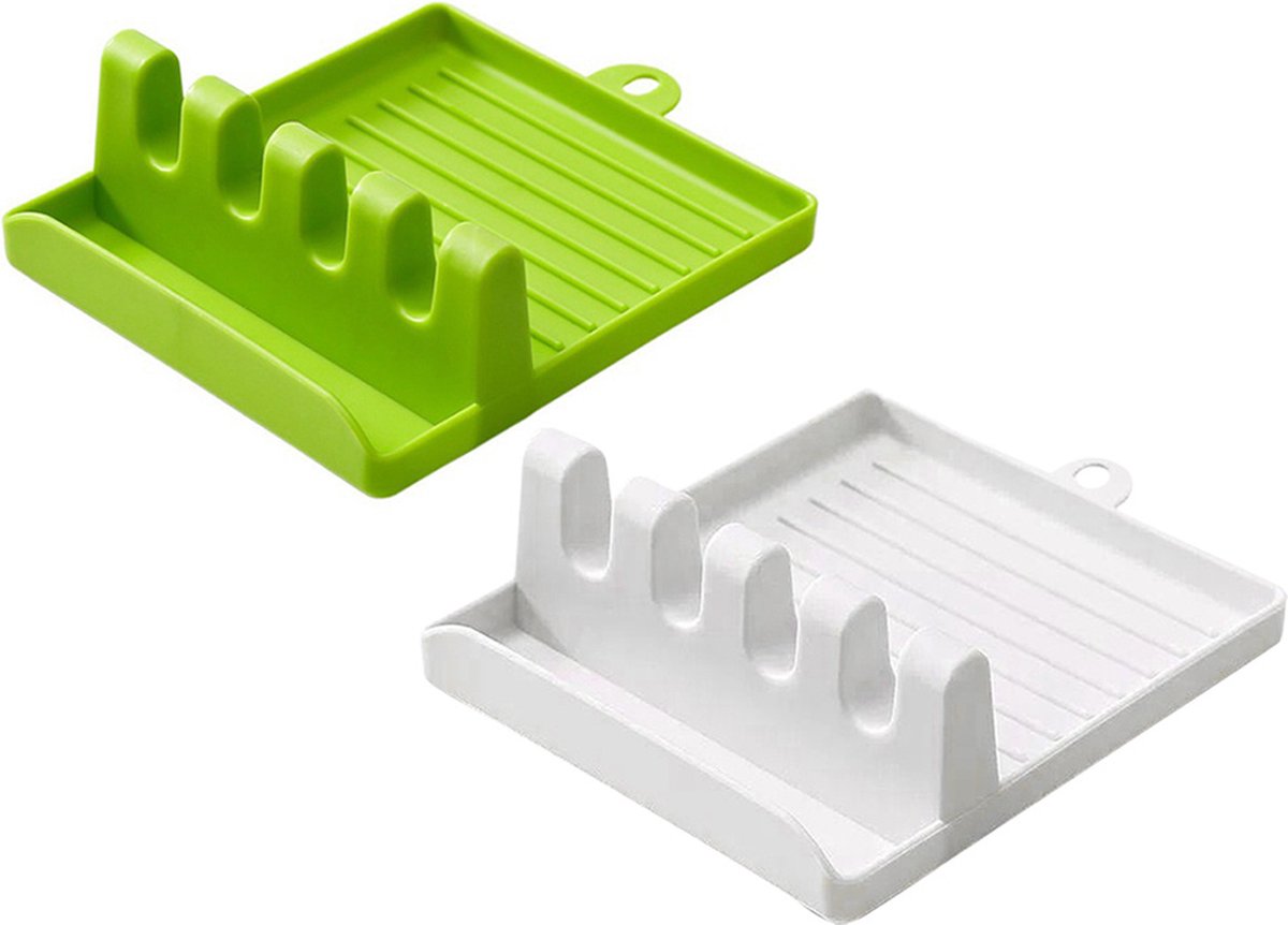 Goedkoopste Verk Group Afdruiprek voor keukenlepels Wit