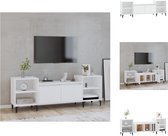 vidaXL TV-meubel - TV-meubel - 160 x 35 x 55 cm - Wit - Kast
