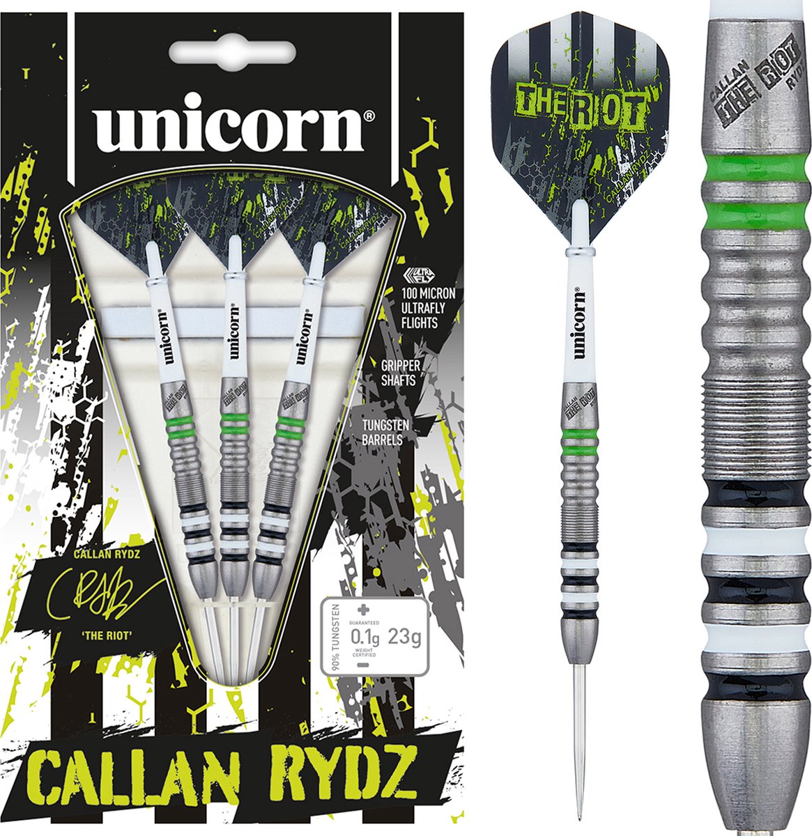 Unicorn Callan Rydz 80% - Dartpijlen 23 Gram