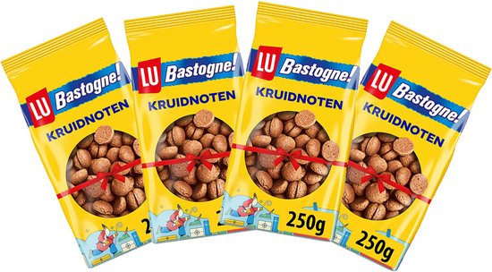 LU Bastogne Kruidnoten 4-pack - 250g x 4