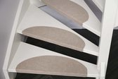 Tapis d'escalier Tripoli - beige - 65x21x4 cm
