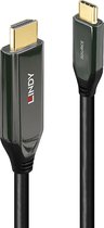 Câble USB-C vers HDMI LINDY 43368 2 m Noir