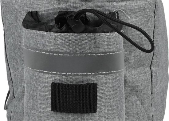 Fietstas - Koeltas - 7 Liter - Flessenhouder - Klittenband - Polyester van Fietstas — afbeelding 4