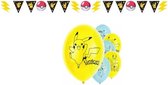 Amscan - Pokemon - Slinger - Ballonnen - Versiering - Kinderfeest.