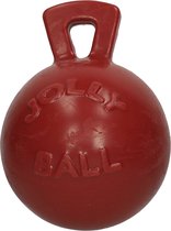 Jolly Pets Jolly Ball - Ø 20 cm – Paarden- en honden speelbal met appelgeur - Ter vermaak in de stal/binnenshuis of buiten - Bijtbestendig - Rood