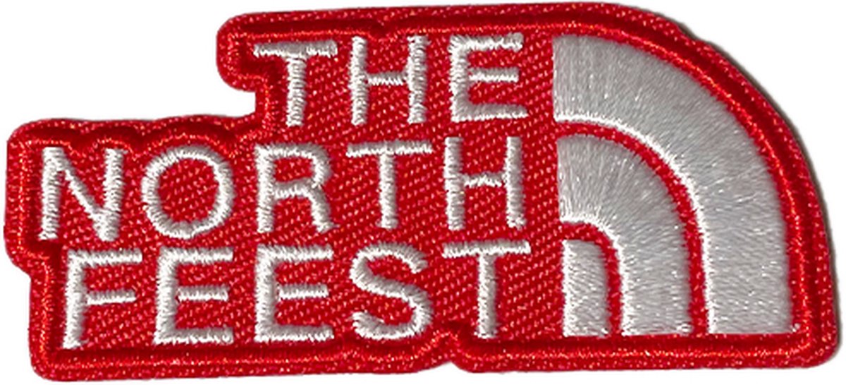 The North Feest - Opstrijk Embleem / Patch - Carnaval - Carnavals Emblemen