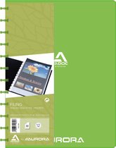 Adoc Bind-Ex A4 Showmap 30 hoezen Groen doos van 8