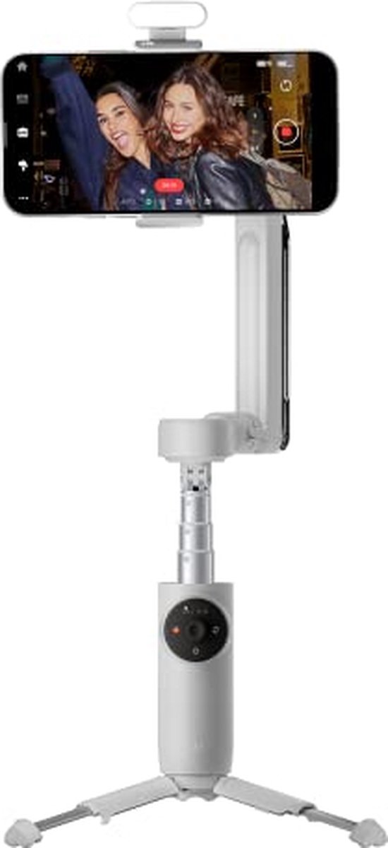 Insta360 Flow 2 Plus AI Tracker-bundel grijs - opvouwbare telefoongimbal, AI -tracking met elke app, tracking voor meerdere personen, ingebouwd statief/ selfiestick, afstandsbediening, iPhone Insta360 Flow 2 Plus AI Tracker-bundel grijs - opvouwbare telefoongimbal, AI -tracking met elke app, tracking voor meerdere personen, ingebouwd statief/ selfiestick, afstandsbediening, iPhone