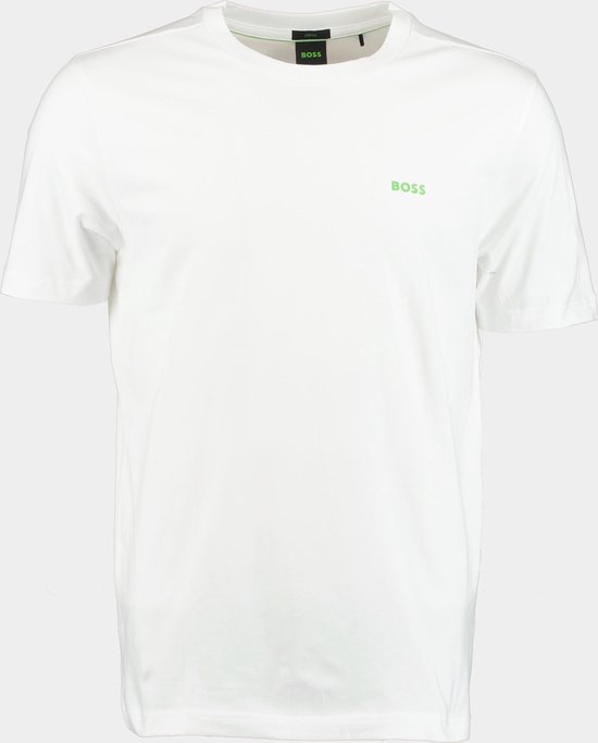BOSS Green T-shirt korte mouw Wit Tee 10110340 01 50469057/100