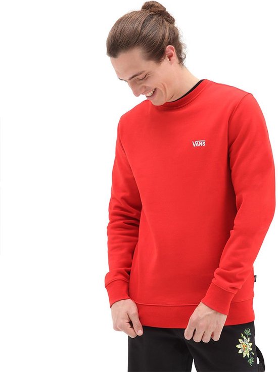 Vans Core Basic Crew Sweatshirt Rouge M Homme
