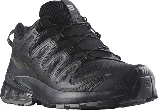 Zwarte Salomon XA PRO 3D GTX heren wandelschoen met Gore-Tex.