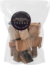The Fire Station - Chunks Kers - Rookhout - BBQ - Barbecue Accessoires - Kamado - 1 kg