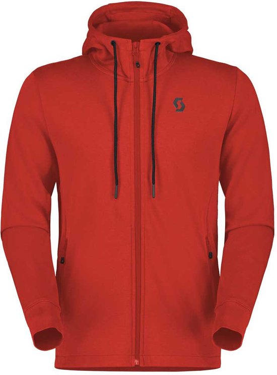 Scott Tech Zip Fleece Rood 2XL Man