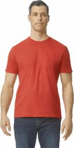 T-shirt Homme 3XL Gildan Col rond Manche courte Rouge Vrai 100% Katoen