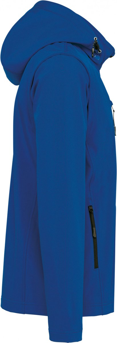 Kariban 3-laagse uniseks softshelljas met afneembare capuchon en mouwen K422 Dark Royal Blauw