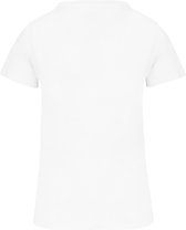 T-shirt Dames XS Kariban Ronde hals Korte mouw White 100% Katoen