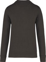 Sweatshirt Kind 12/14 Y (12/14 ans) Kariban Ronde hals Lange mouw Dark Grey 85% Katoen, 15% Polyester