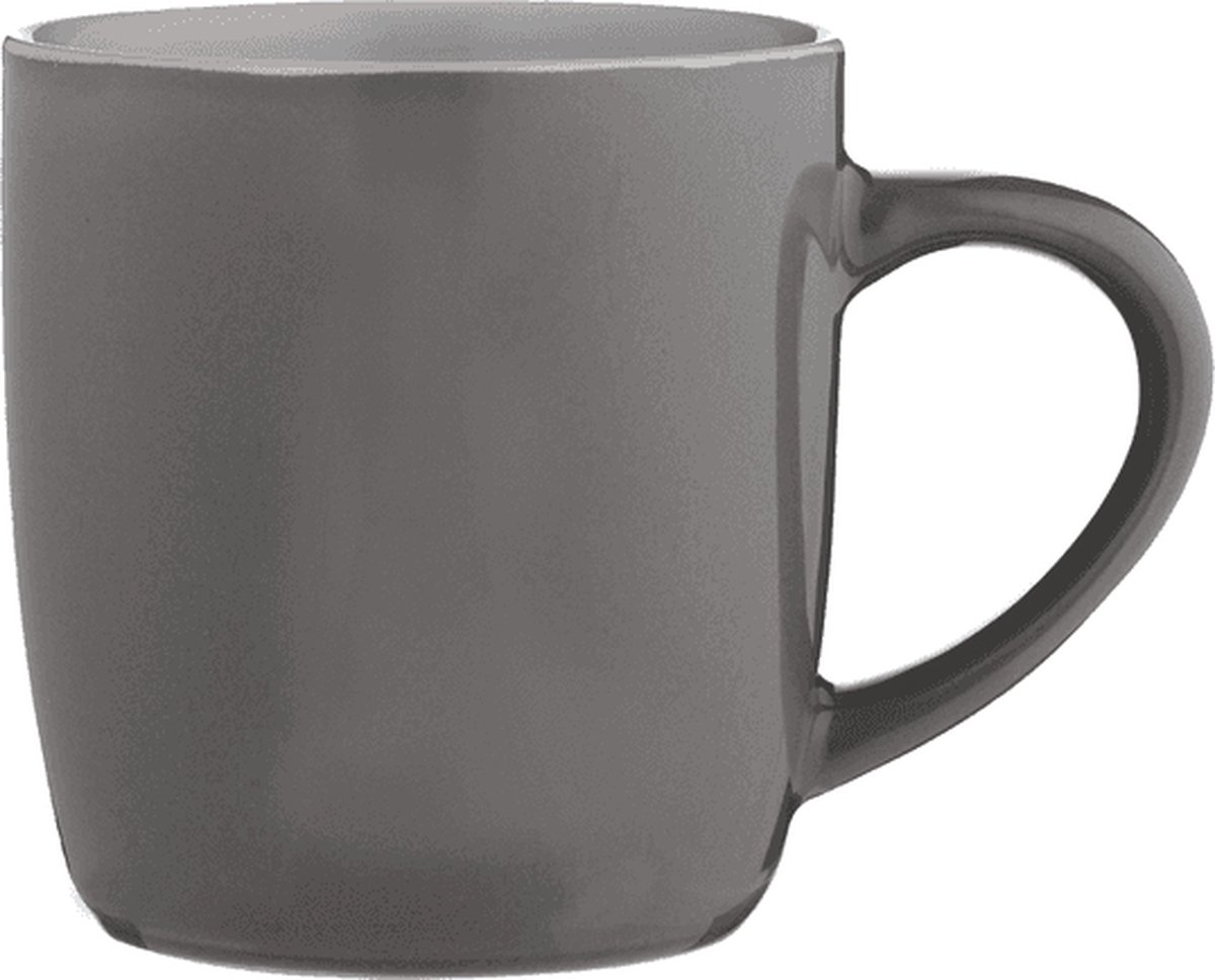 Price & Kensington mok uit aardewerk houtskool 330ml