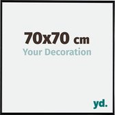 Cadre Photo Evry Your Decoration - 70x70cm - Zwart Brillant