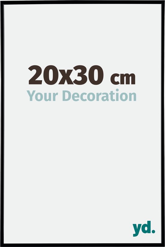Cadre Photo Your Decoration Evry - 20x30cm - Zwart Mat