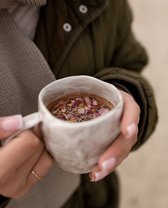 Ritual Cup - Rituele mok / kopje - voor Ceremoniële cacao / thee / matcha - Ceremonial Cacao - Hand Gemaakte Keramiek - Inti