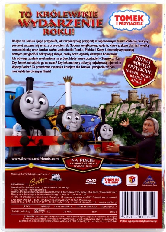 Tomek i Przyjaciele: Tajemnica Zaginionej Korony [DVD] (Dvd), Herman
