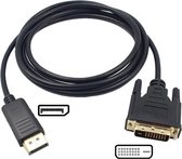 Câble XIB Displayport vers DVI 1,8 m / DP vers DVI 180 cm - Noir